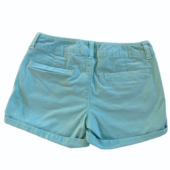 American Eagle High Wasted Midi Colored Shorts - Picture 4 of 5